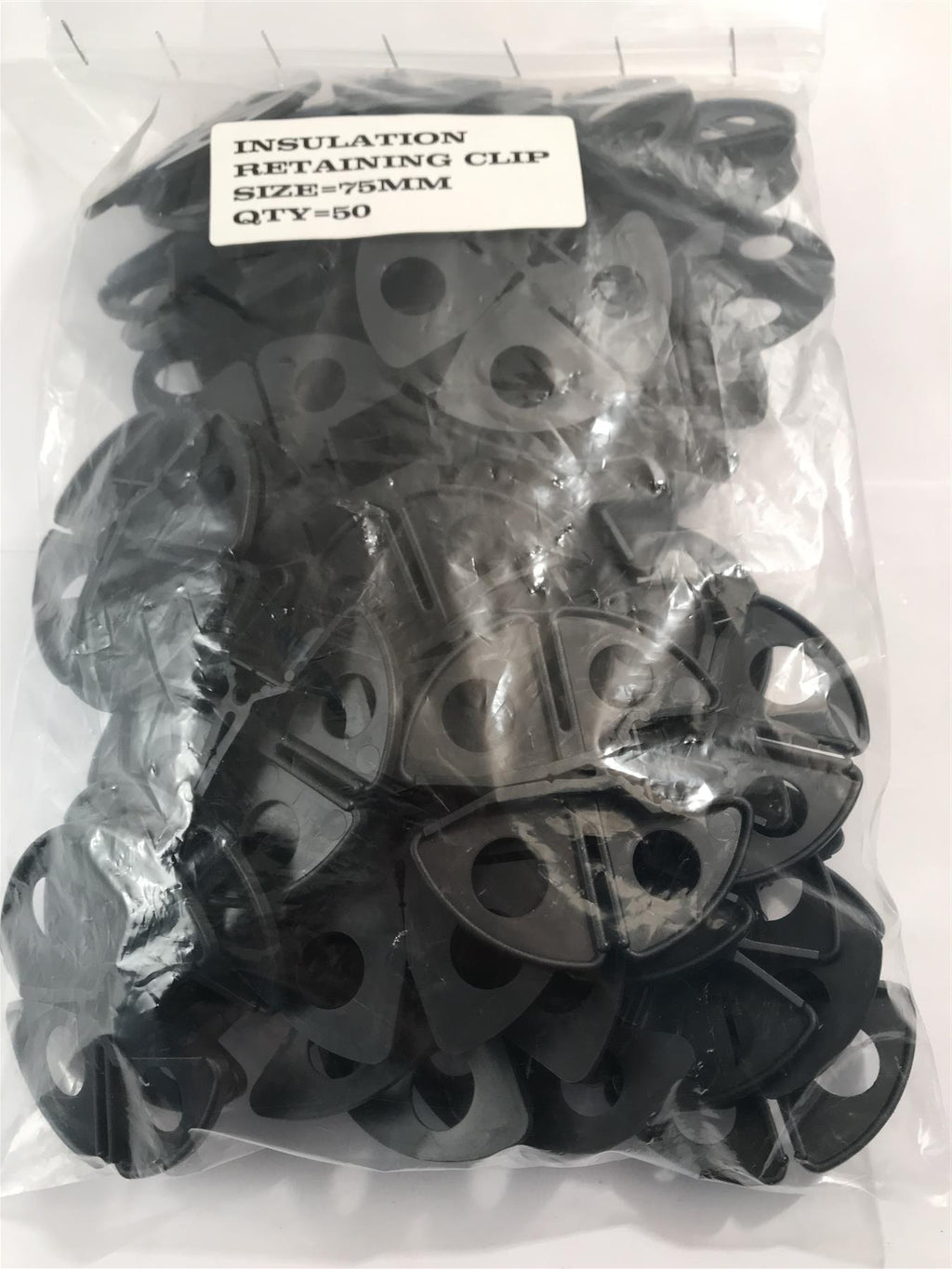 Insulation Retaining Clip 75mm Pack of 50