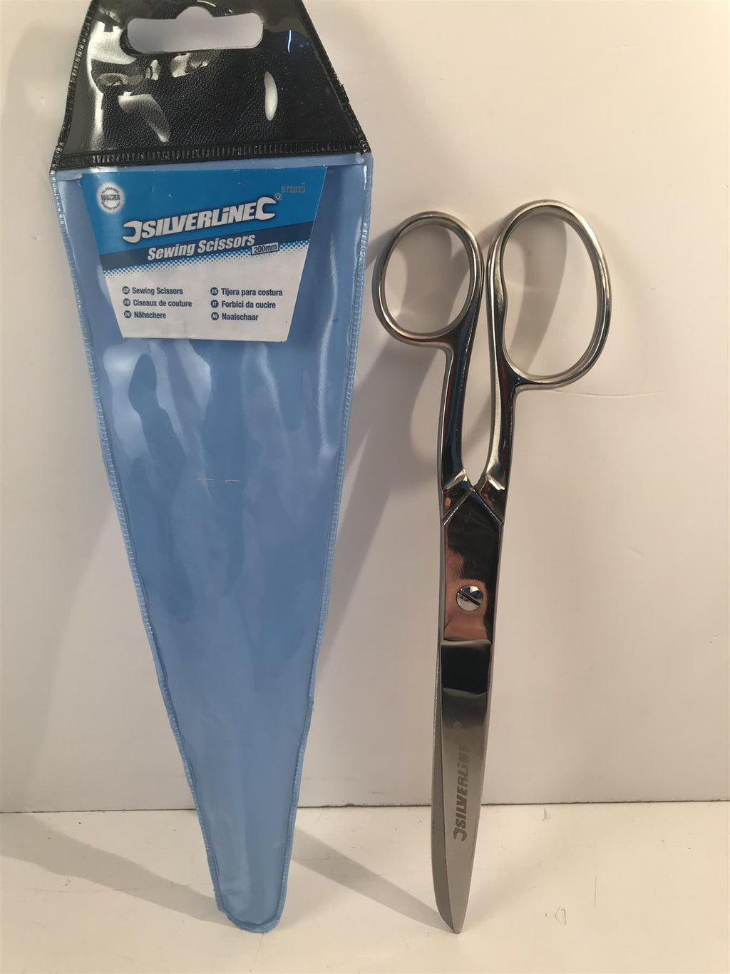 Silverline Stainless Steel Sewing Scissors 200mm  572823