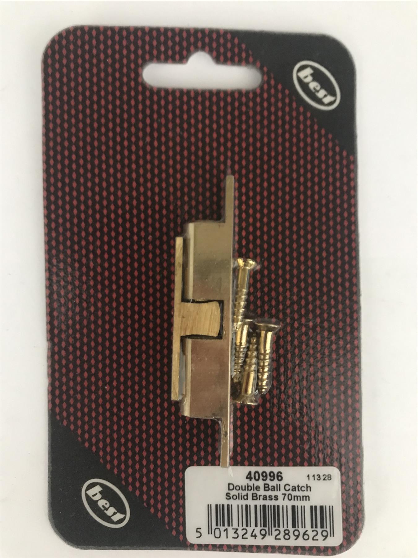 Best Double Ball Catch solid Brass 70mm  40996