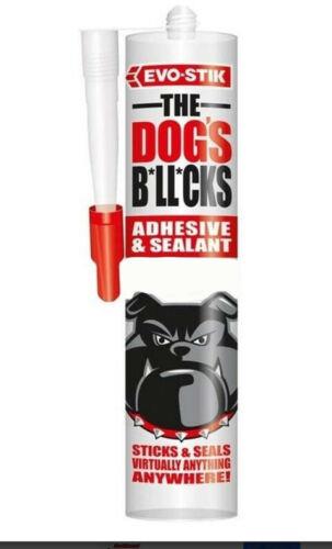 Evo-Stik The Dogs B*ll*cks 30610687 290ml Crystal Adhesive & Sealant