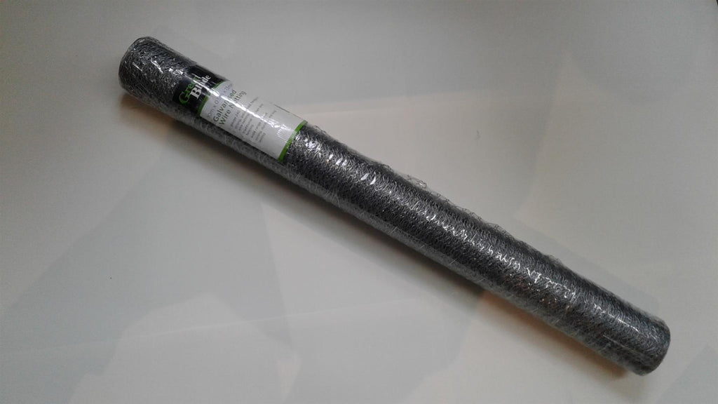 Galvanised Chicken Wire Netting Netting  10m x 0.9m x 13mm