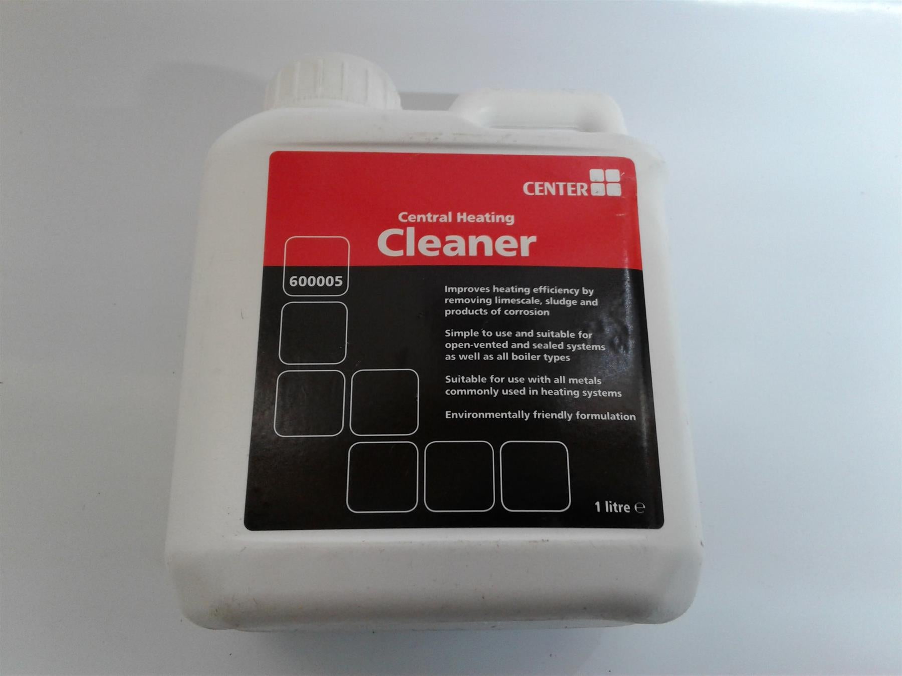 NEW PLUMB CENTER CENTRAL HEATING CLEANER 600005 1 LITRE
