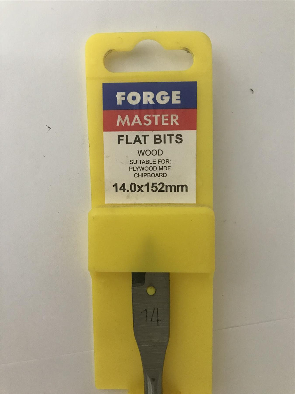 Forge Master Flat Wood Bit 14.0 x 152mm  FMFLAT14