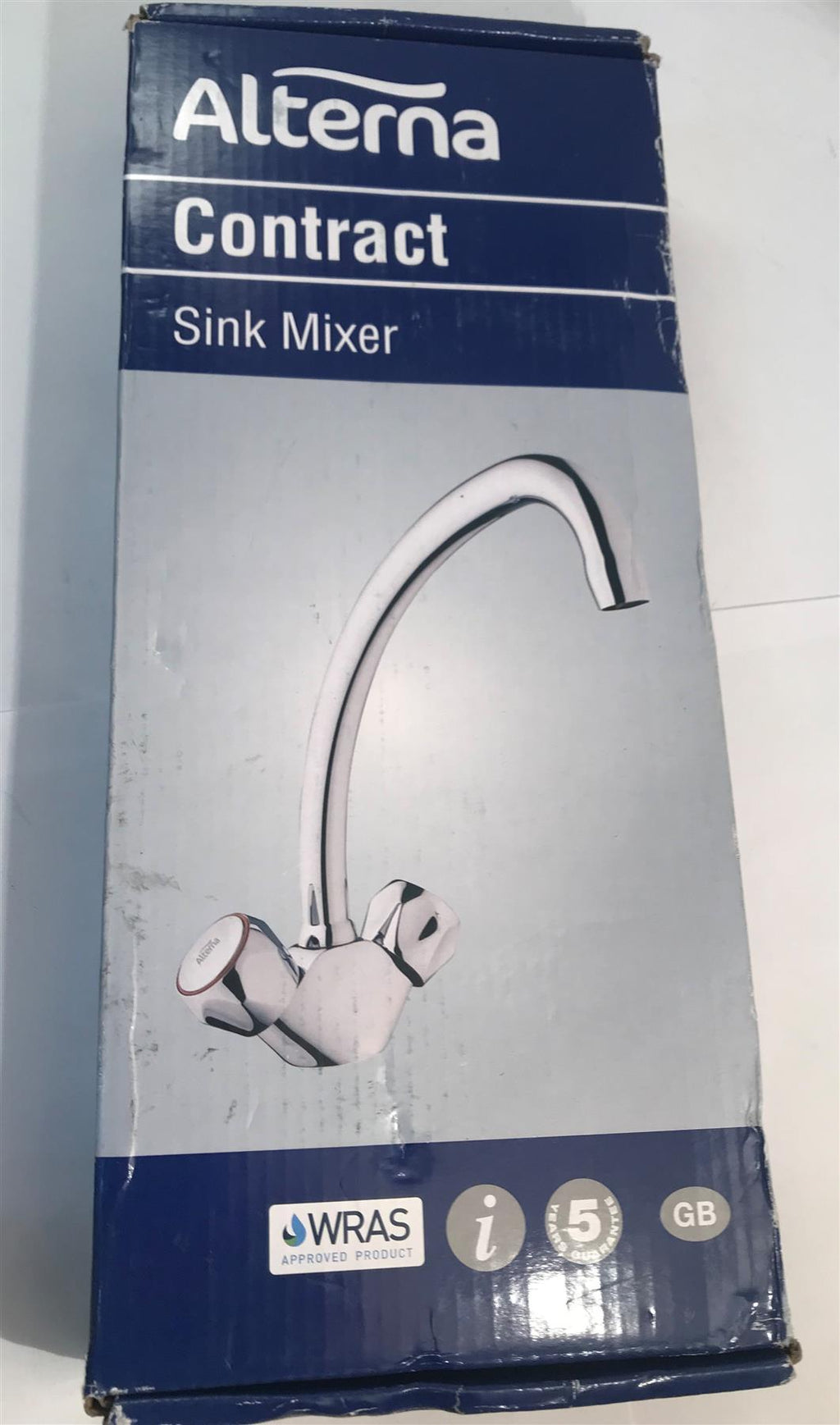 Alterna Contract Sink Mixer Chrome  ALT10029