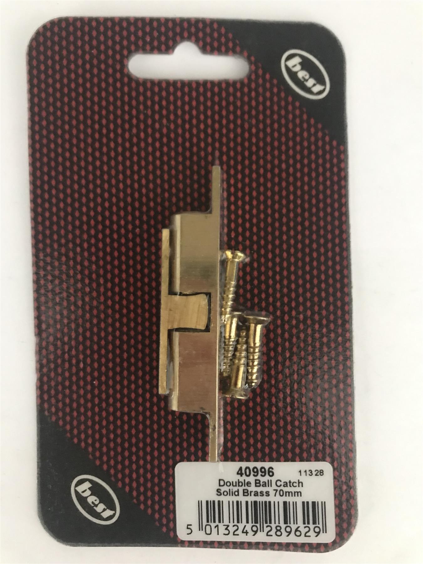 Best Double Ball Catch solid Brass 70mm  40996