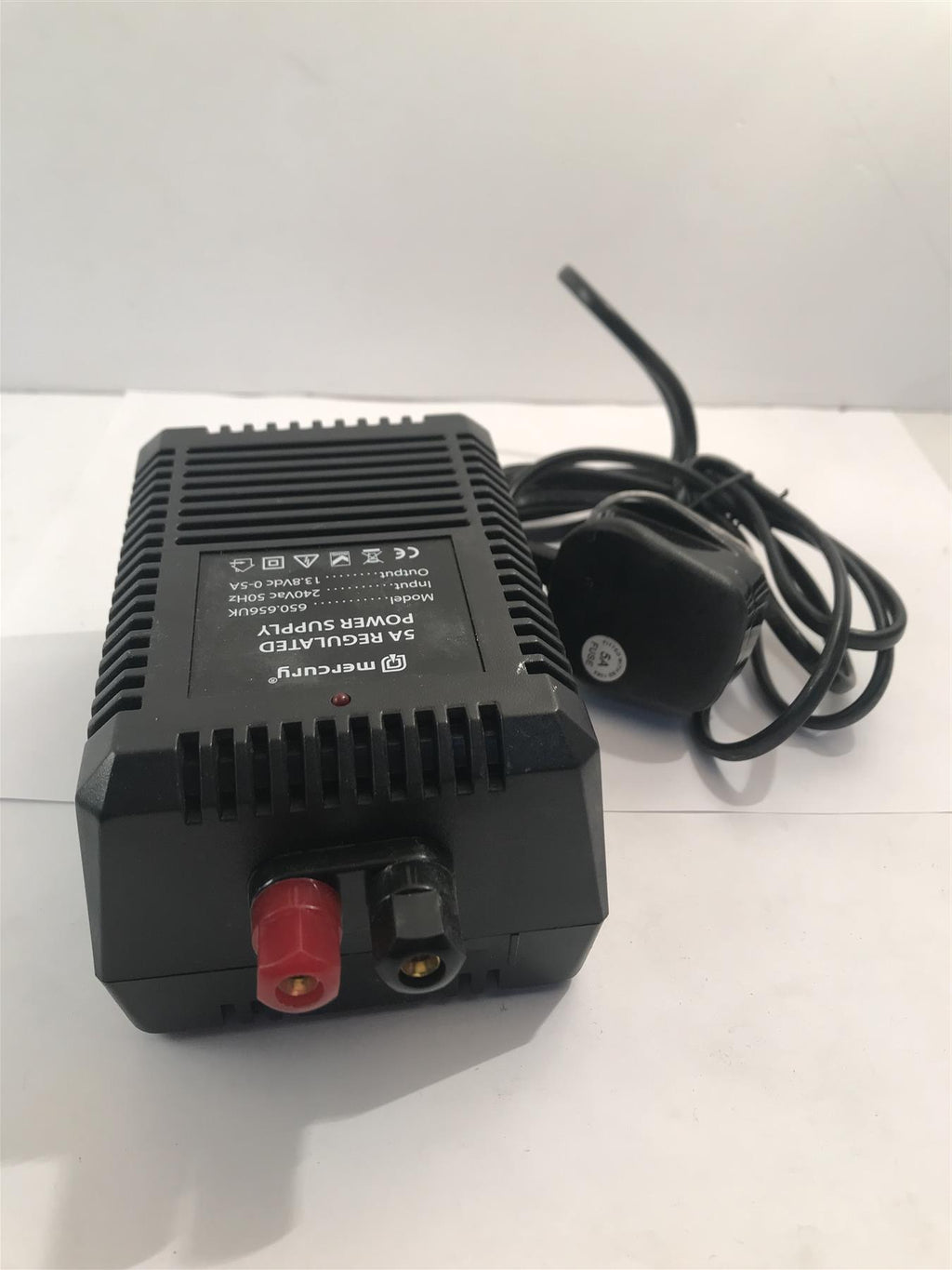 Mercury  Switch mode 5A 13.8V Bench Top Power Supply 650.656UK