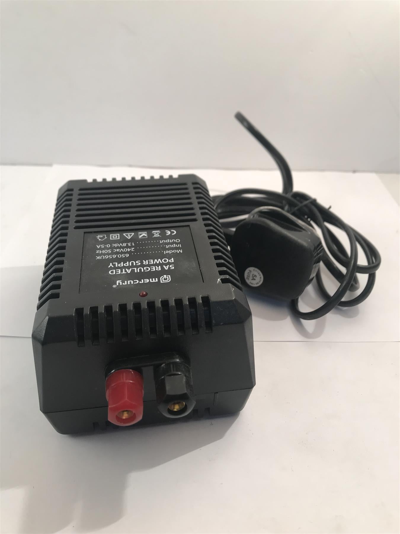 Mercury  Switch mode 5A 13.8V Bench Top Power Supply 650.656UK