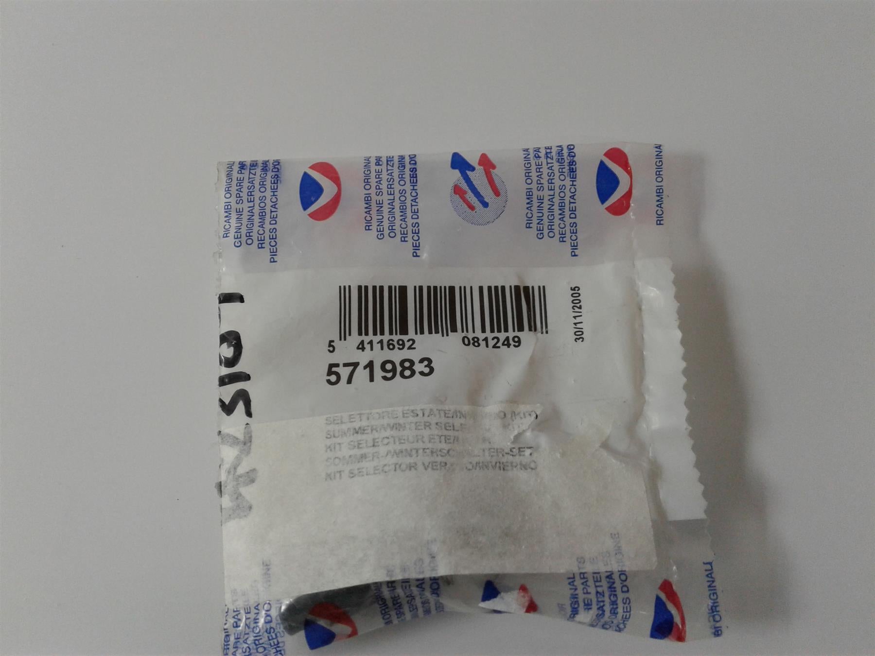 Ariston 571983 knob summer/winter