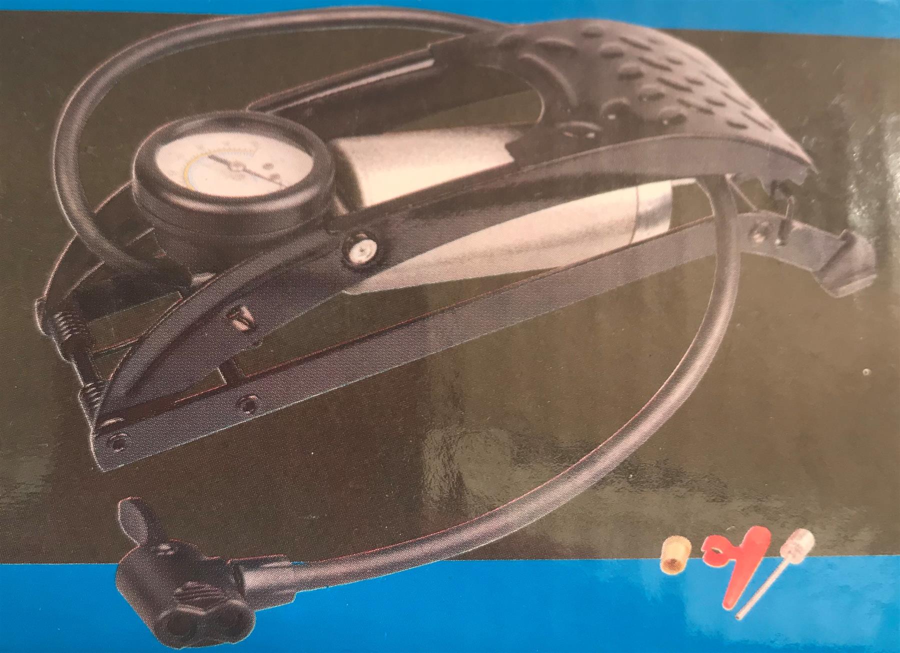 Hilka Heavy Duty Single Barrel Foot Pump 83450501