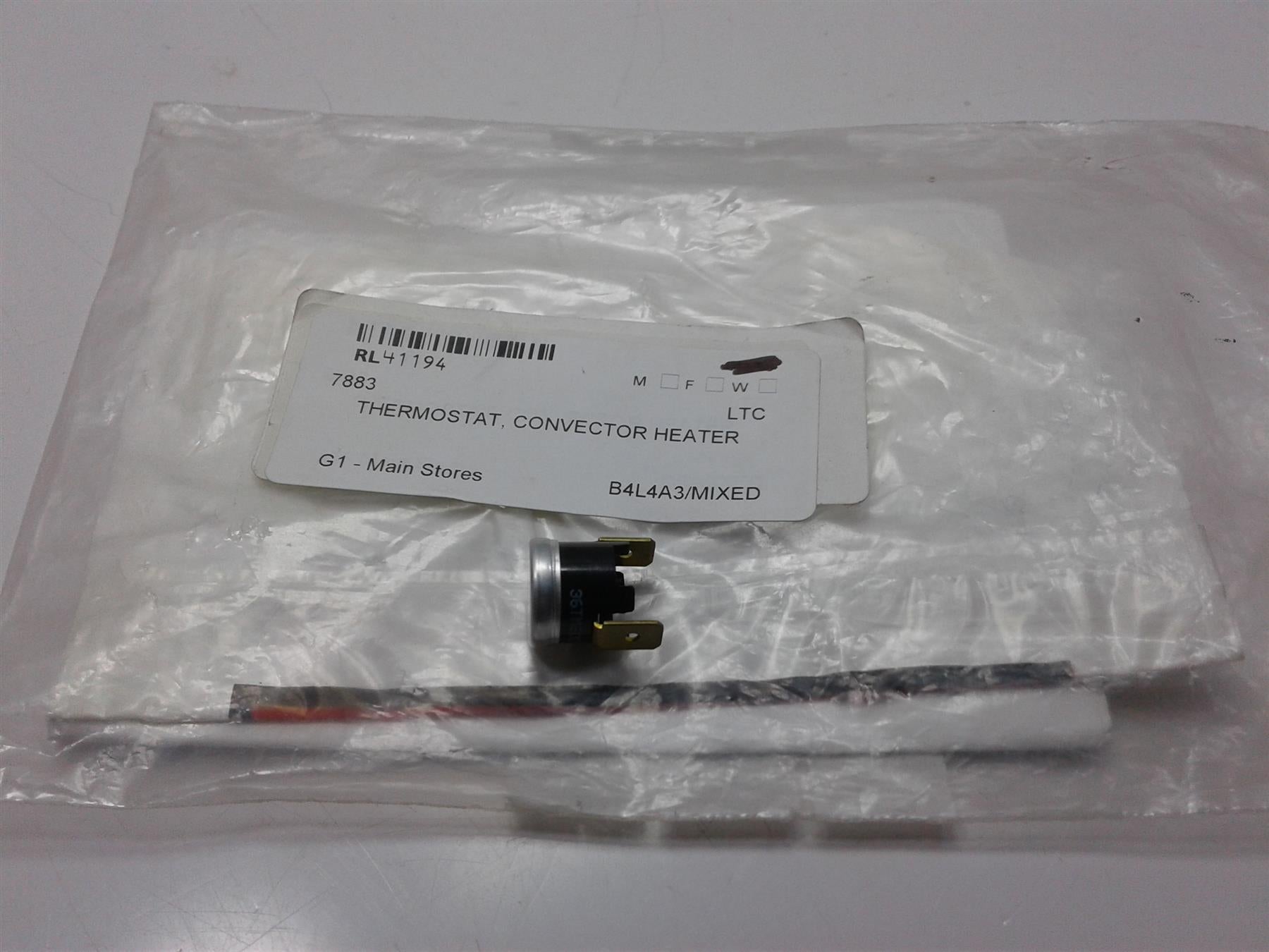 Convector Heater Thermostat 36TME02