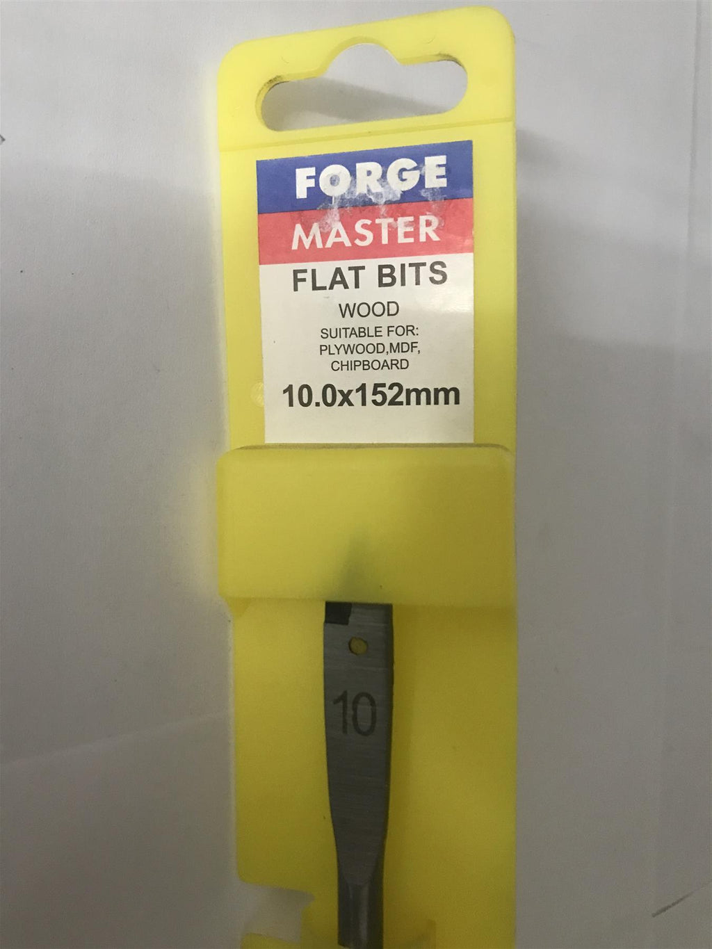 Forge Master Flat Wood Bit 10.0 x 152mm  FMFLAT10