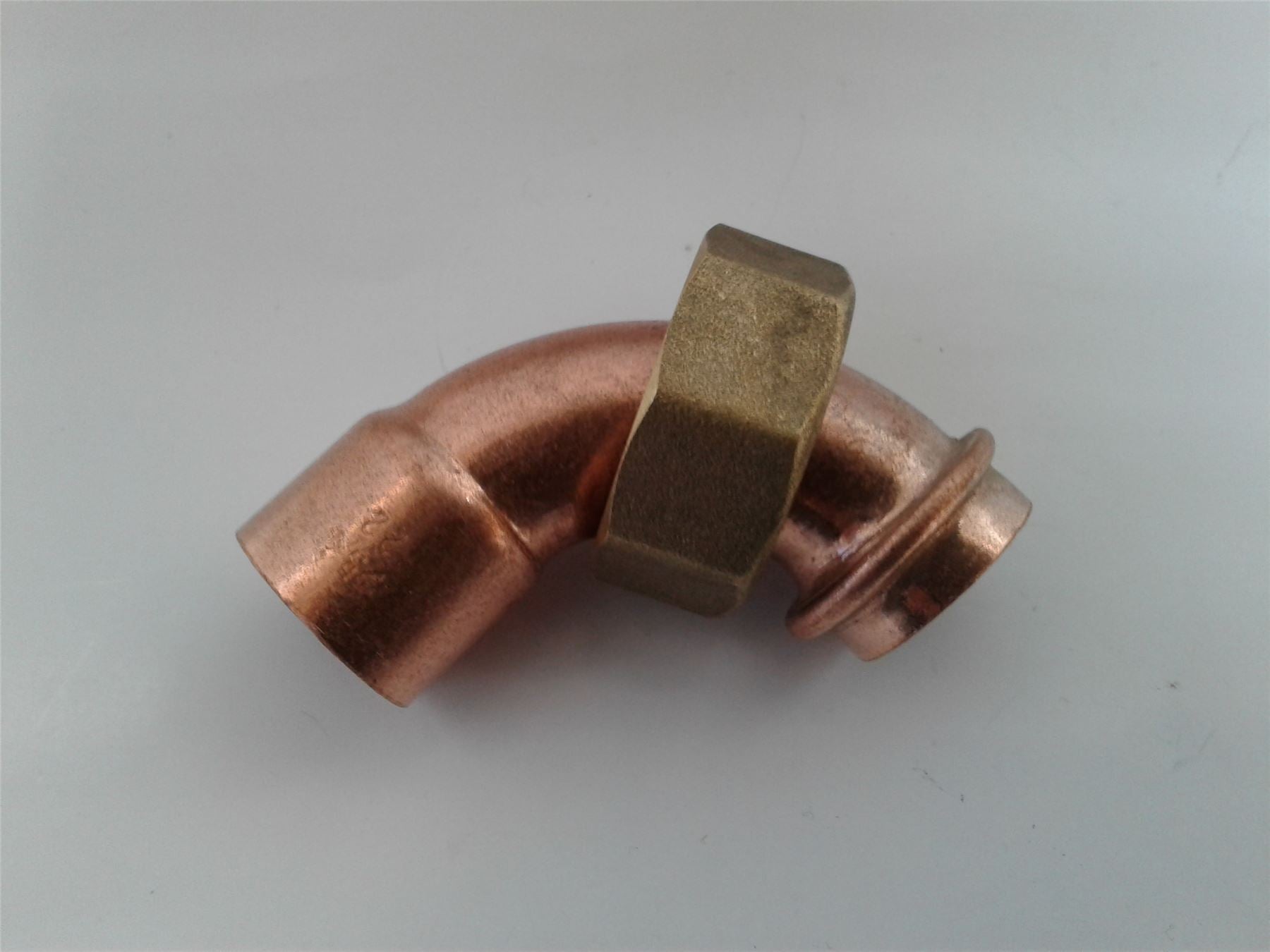 NEW Copper Pipe Elbow Adapter 22MM X 1"