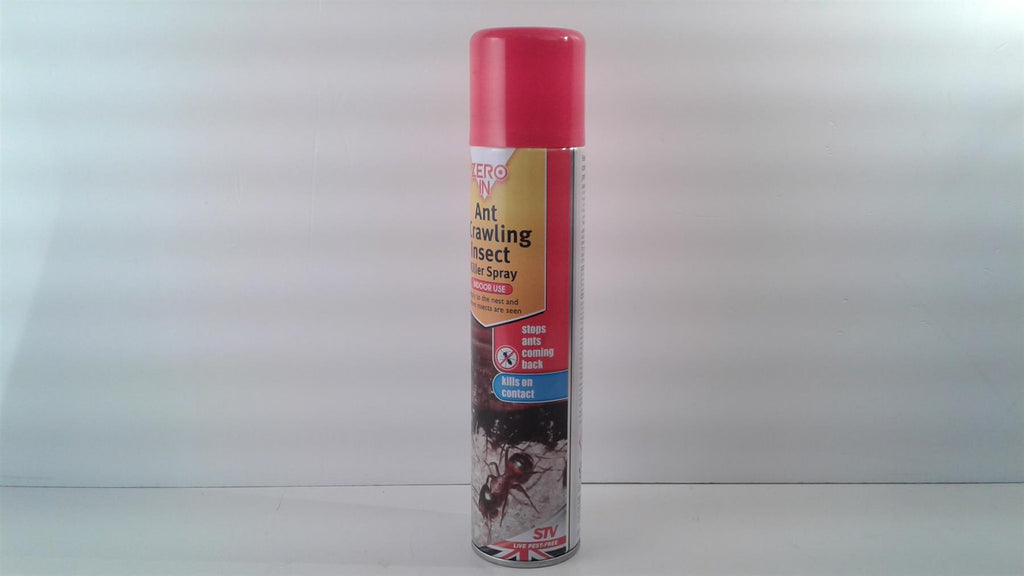 Zero In Ant and Crawling Insect Killer Spray 300ml  Indoor Use
