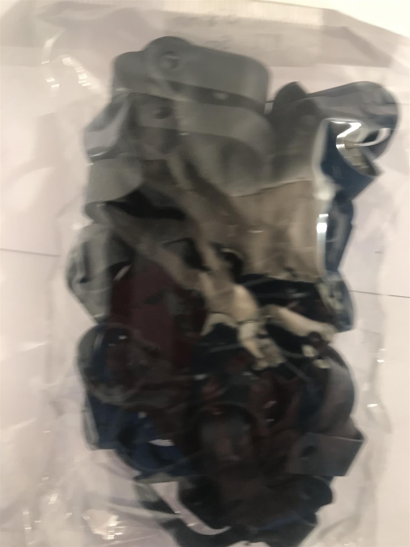 Black Nylon Plastic P Clip 15.8mm (50 Pack))