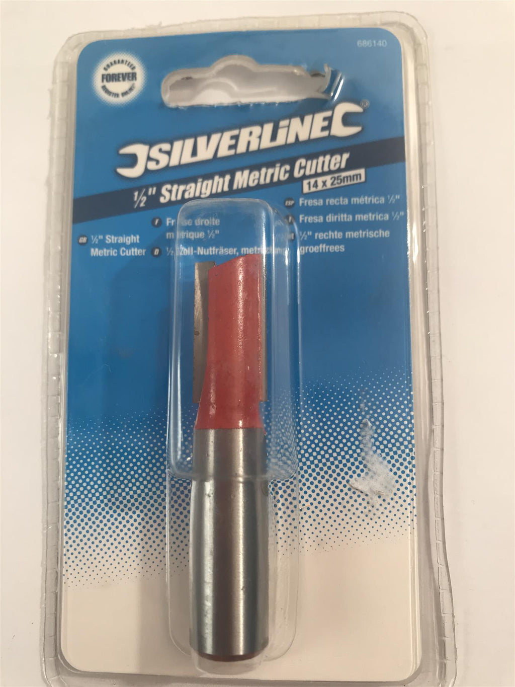 Silverline 1/2" Straight Metric Cutter 14 x 25mm  686140