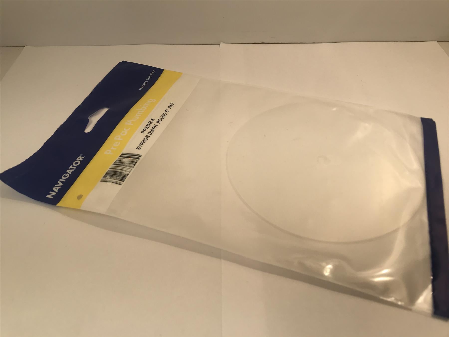 Navigator Syphon Diaphragm Round 5" (5 Pack) PPSDR-5