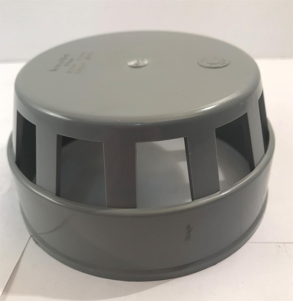 Tetra Flow 110mm Soil Pipe Bird Cage Vent Terminal Grey