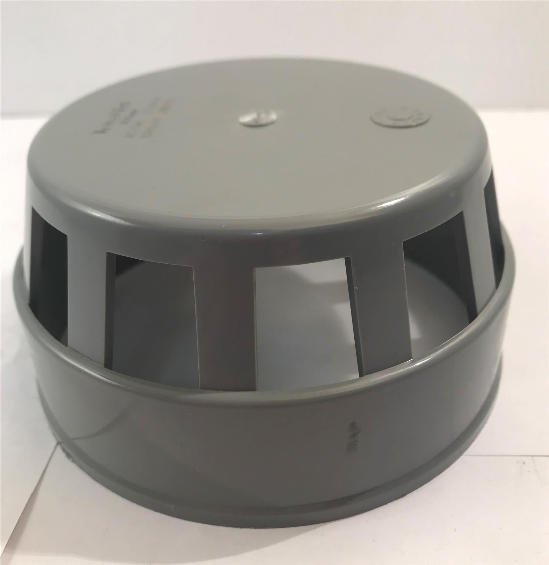 Tetra Flow 110mm Soil Pipe Bird Cage Vent Terminal Grey