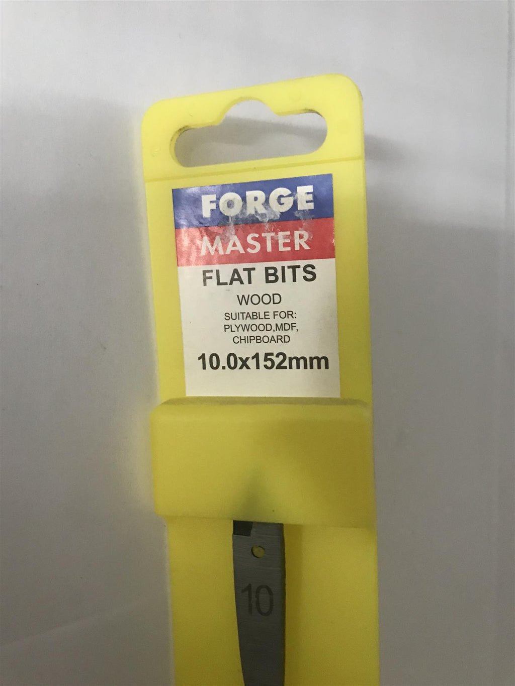 Forge Master Flat Wood Bit 10.0 x 152mm  FMFLAT10