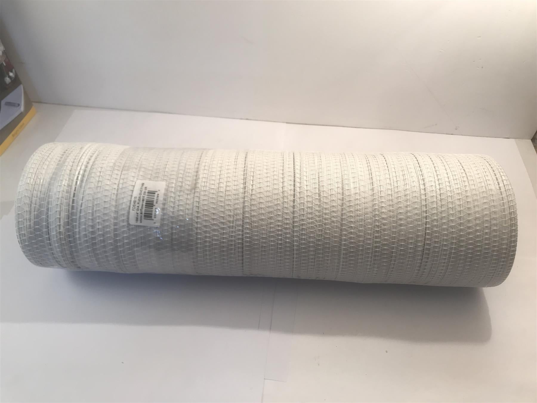 PVC Flexi-Ducting 15m x 4" - Dryer Extractor Bathroom Shower Cooker Fan