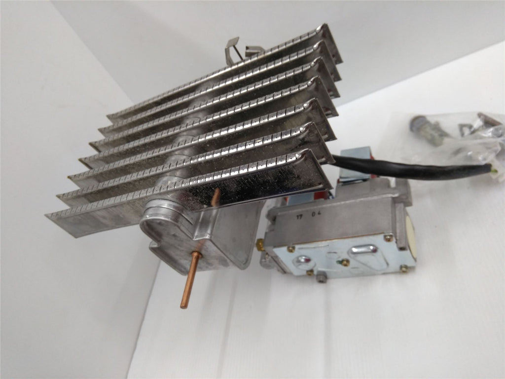 NEW POTTERTON HONEYWELL 7 BLADE BURNER AND GAS VALVE ARRANGEMENT 212176 8212176