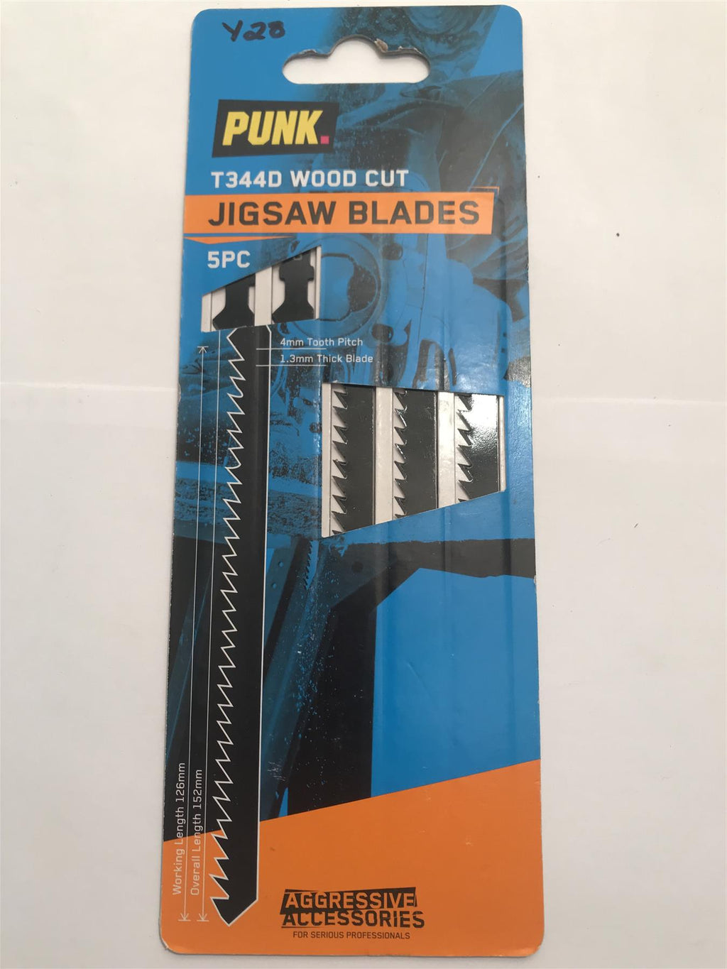 Punk 5pc Jigsaw Blades T344D Wood Cut 267341