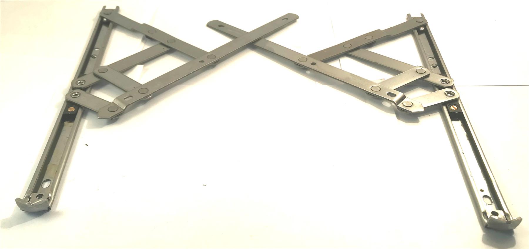 TOP HUNG WINDOW HINGES 1PAIR 12" 13MM STACK HEIGHT