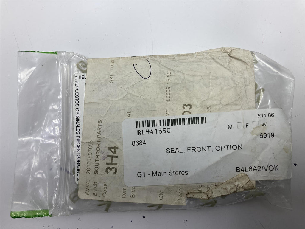 VOKERA LINEA 726 730 735 BOILER FRONT SEAL 6919 BRAND NEW