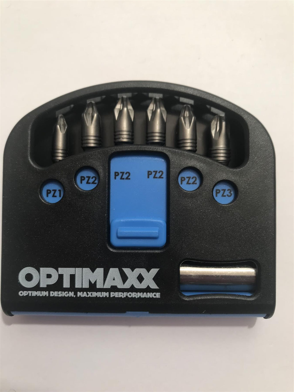 Optimaxx 7pc Impact Screwdriver Bit-Check Set & Bit Holder  - C788-SET7