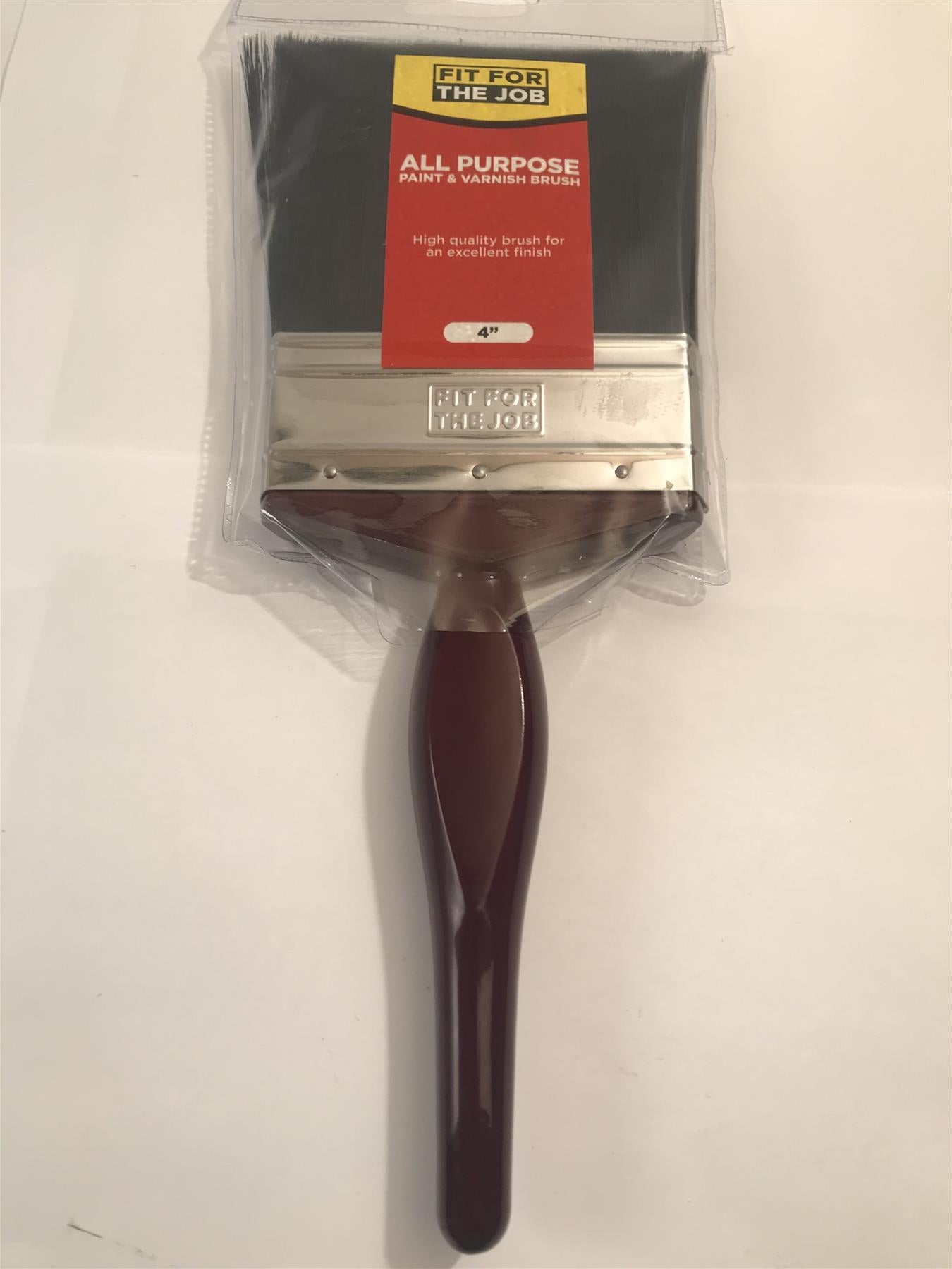 Fit For The Job FFJ4 All Purpose Paint  & Varnish BrushBrush 4"