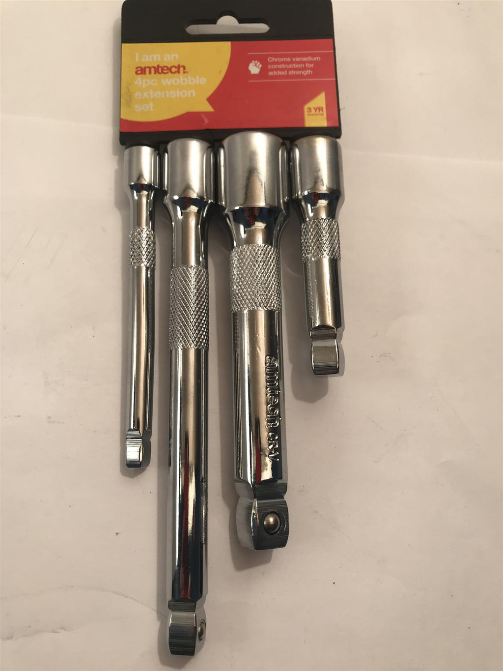 Amtech 4pc Wobble Extension Set