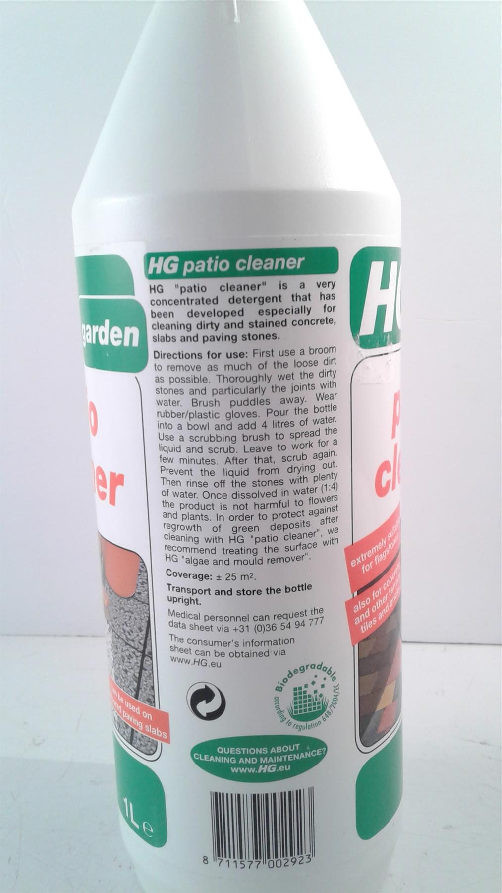 HG Garden Patio Cleaner 1Ltr