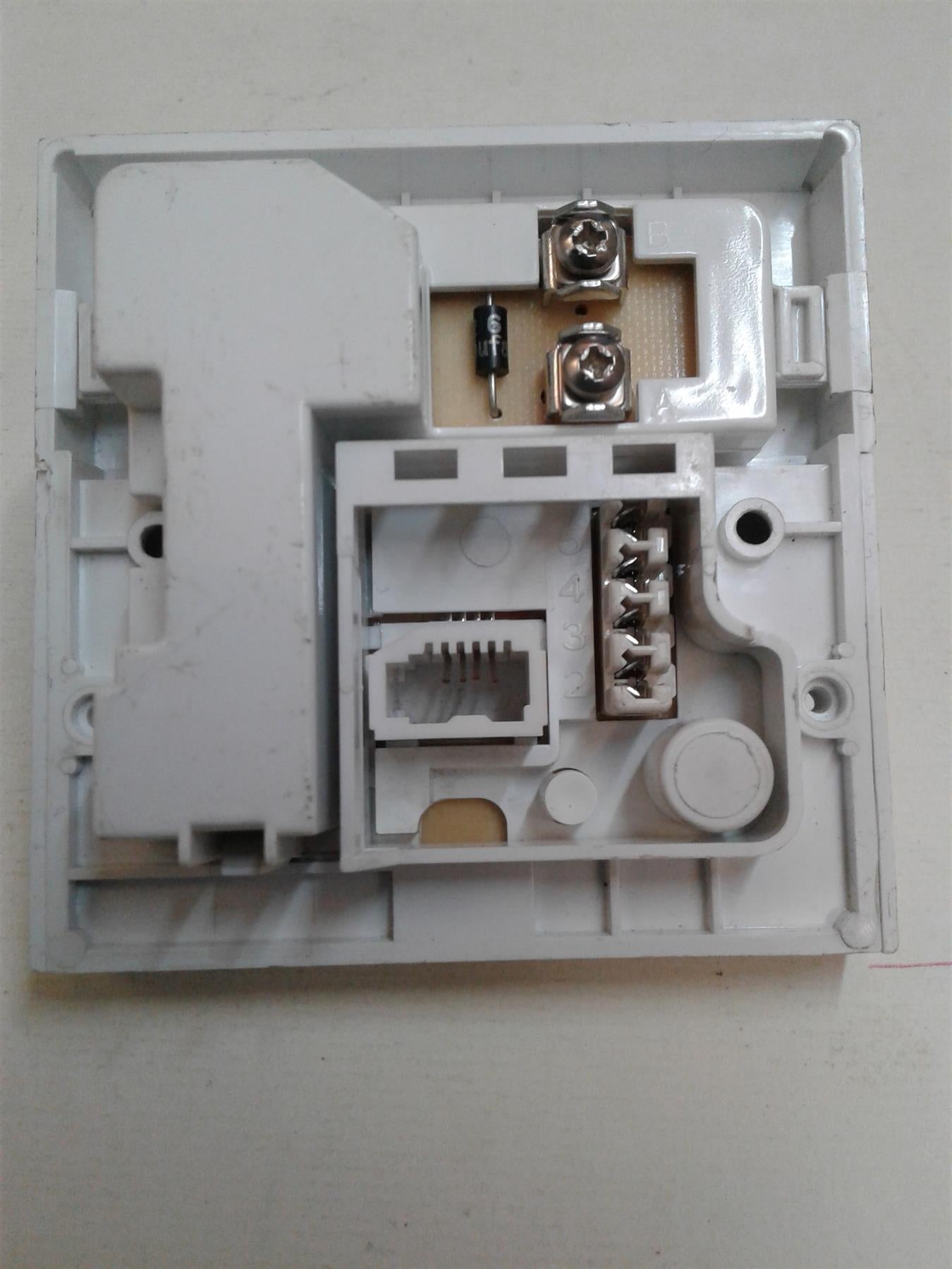 BT OPENREACH MASTER TELEPHONE SOCKET FACE COVER NTE5 85mm