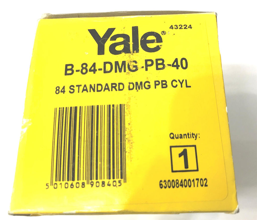 YALE 84 Standard Nightlatch  B-84-DMG-PB-40 43224
