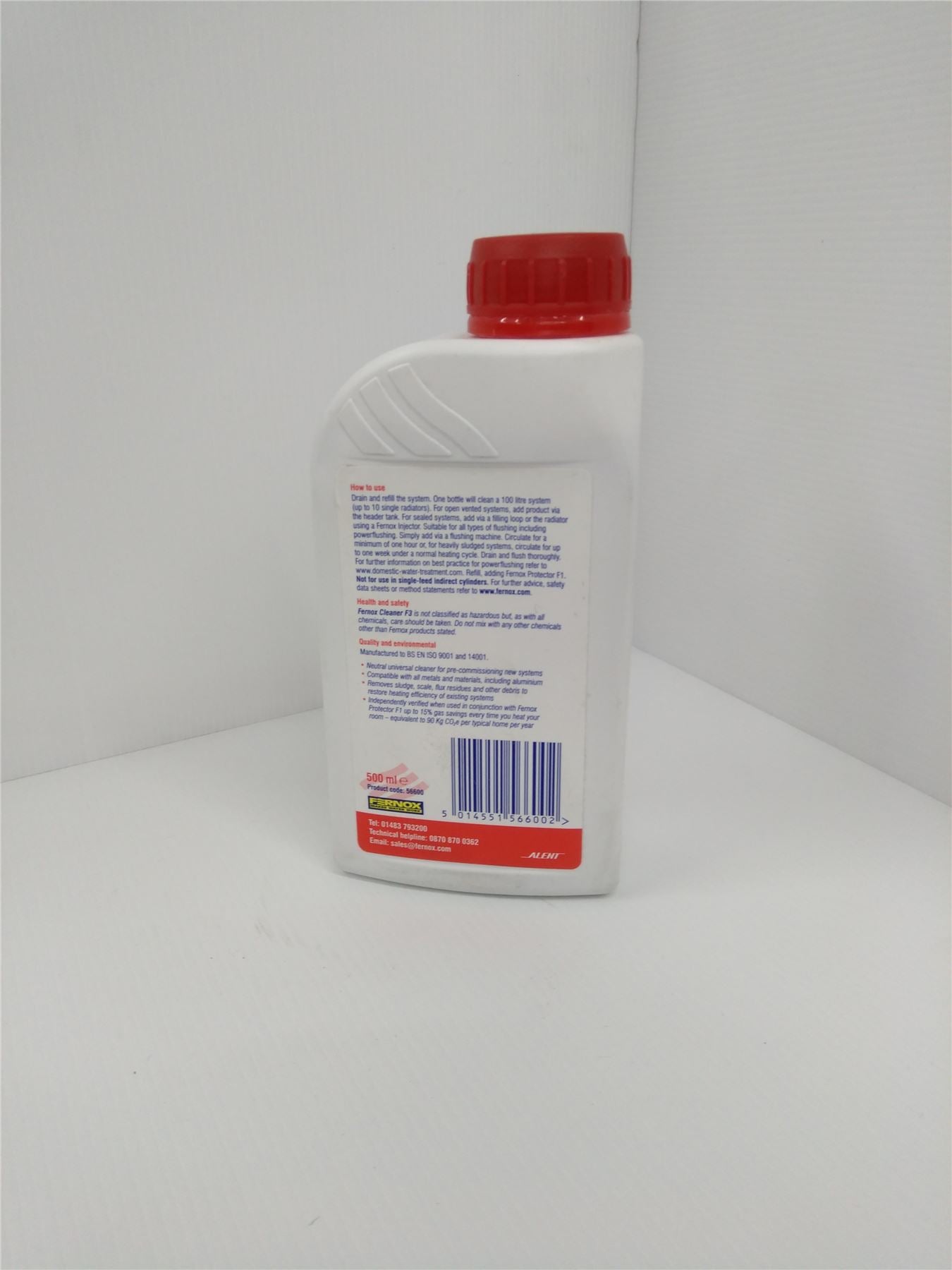 NEW FERNOX CENTRAL HEATING CLEANER F3 500ML 56600