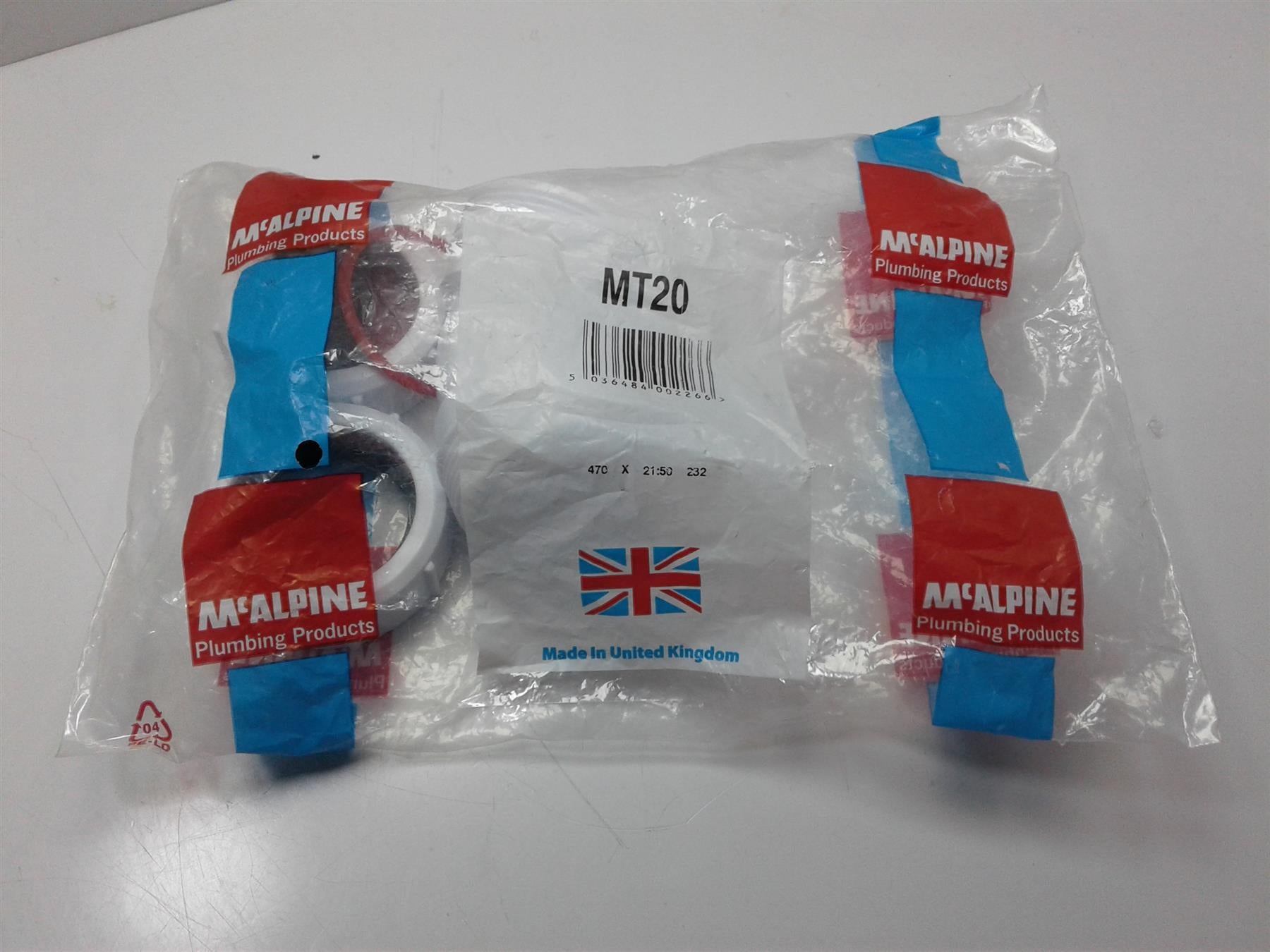 McALPINE 1½" 135° Multifit Bend  MT20