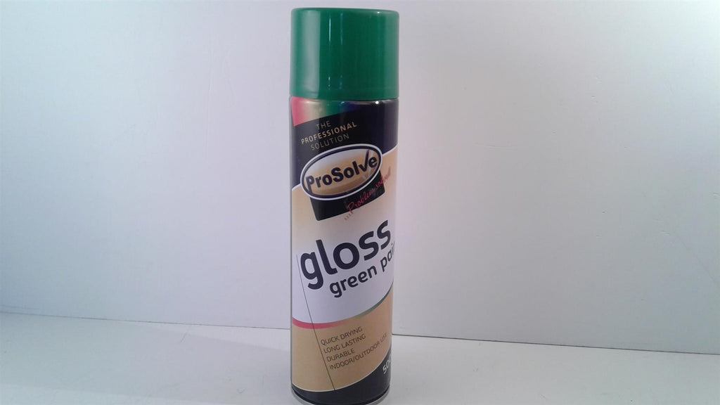 ProSolve Green Gloss Indoor Outdoor Wood Metal 500ml