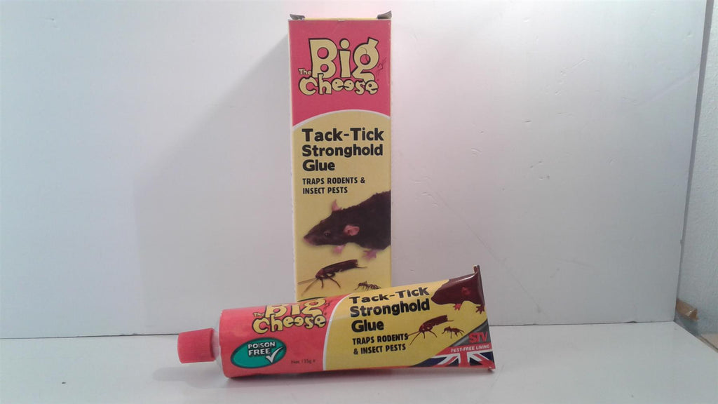The Big Cheese Tack-Tick Stronghold Traps Rodents, Mouse Rats Insect Pests