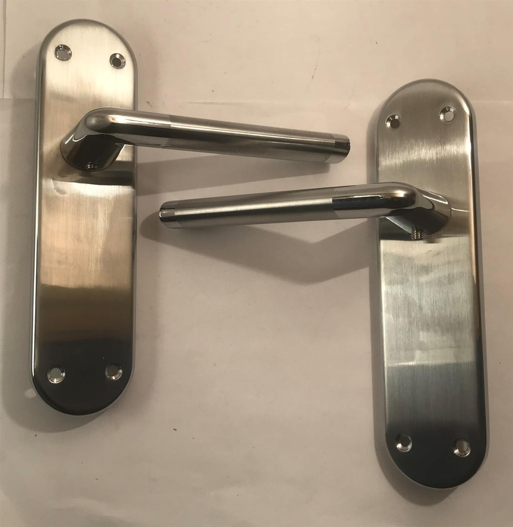 Fortessa FLATFOK-SPC Foko Latch (no key) Polished/Satin Chrome on back plate