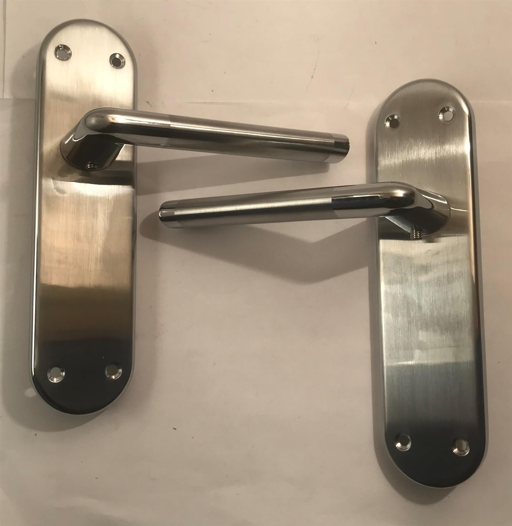 Fortessa FLATFOK-SPC Foko Latch (no key) Polished/Satin Chrome on back plate