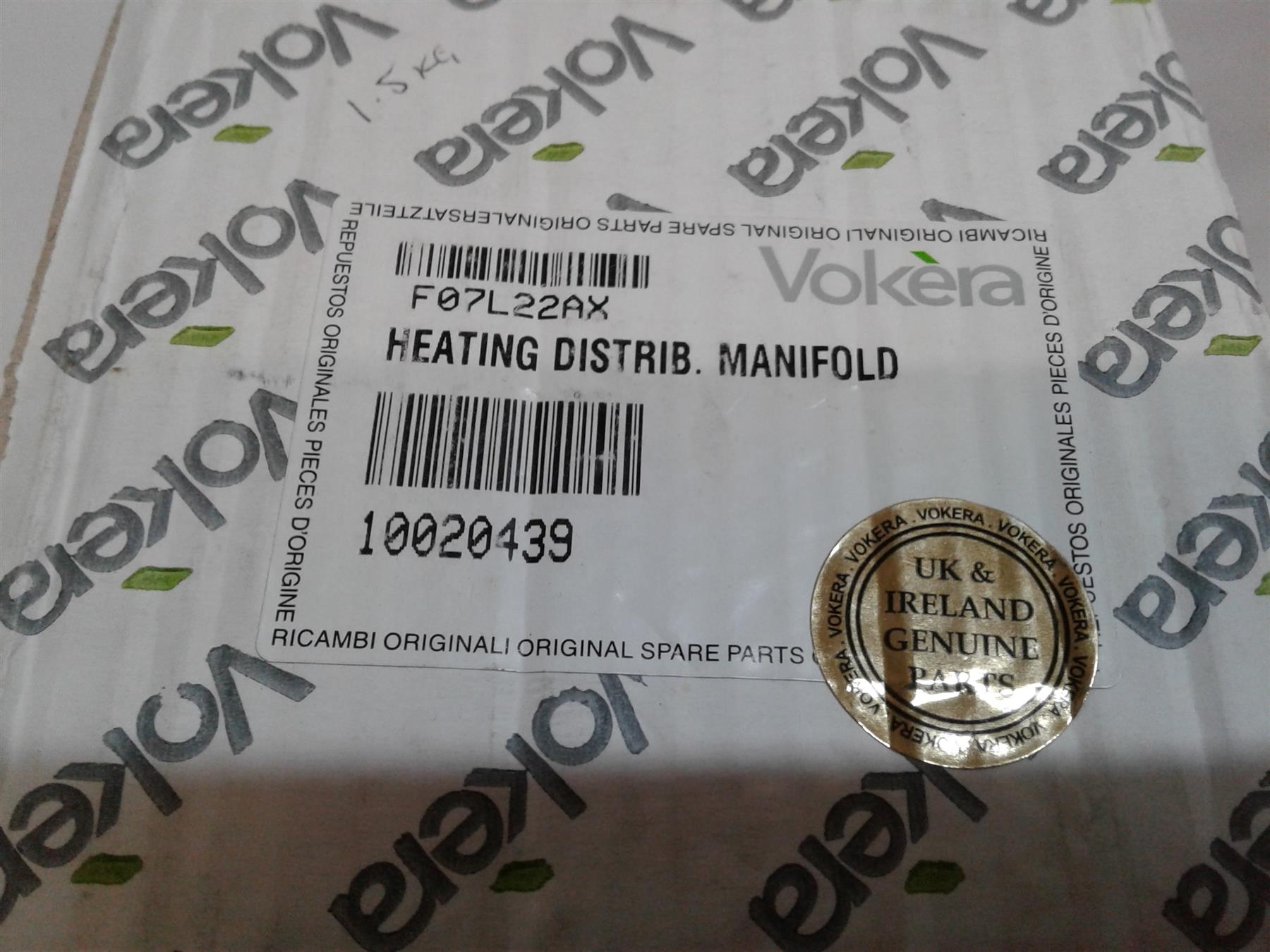 New VOKERA LINEA 726/730/735 / 24/28 - HEATING MANIFOLD - 10020439