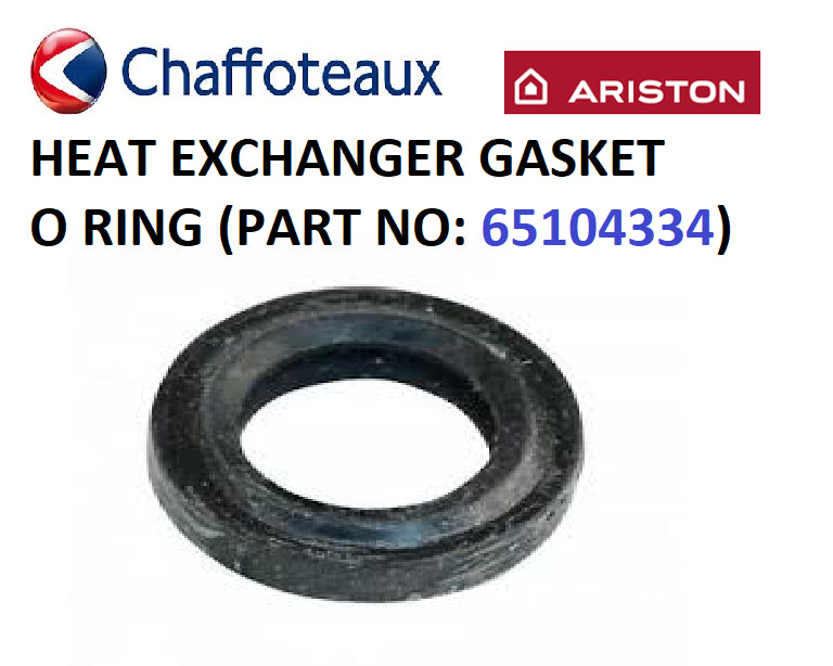 NEW ARISTON Chaffoteaux HEAT JOINT Exchanger gasket RING 65104334 (EACH)