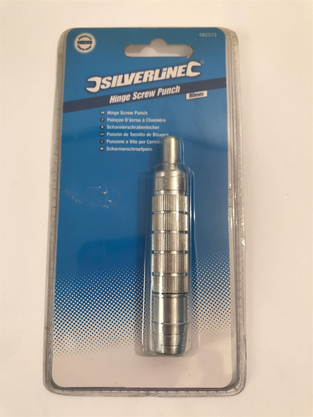 Silverline Hinge Screw Punch 80mm