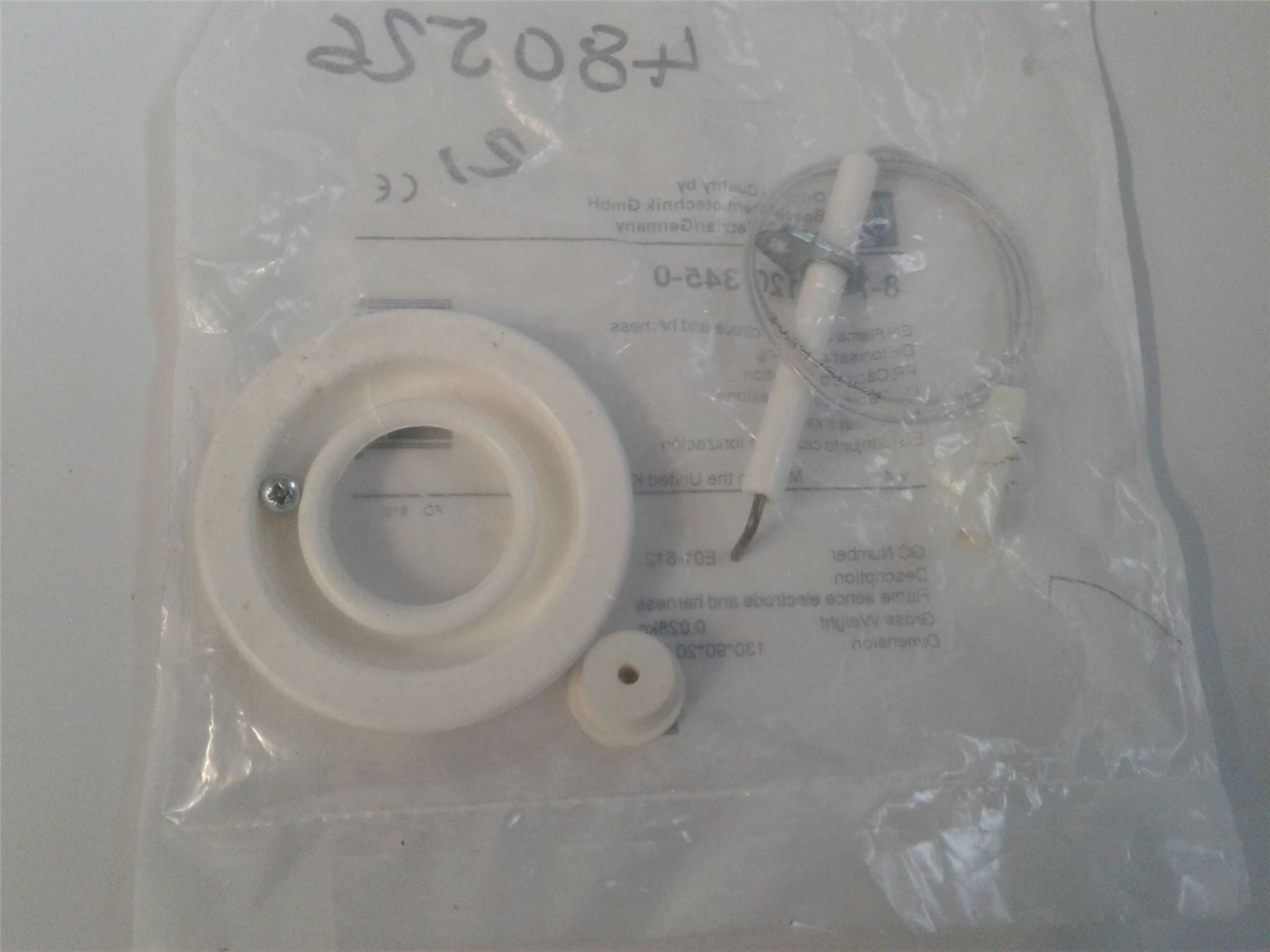 NEW WORCESTER 87161203450 FLAME SENSOR C/W HARNESS