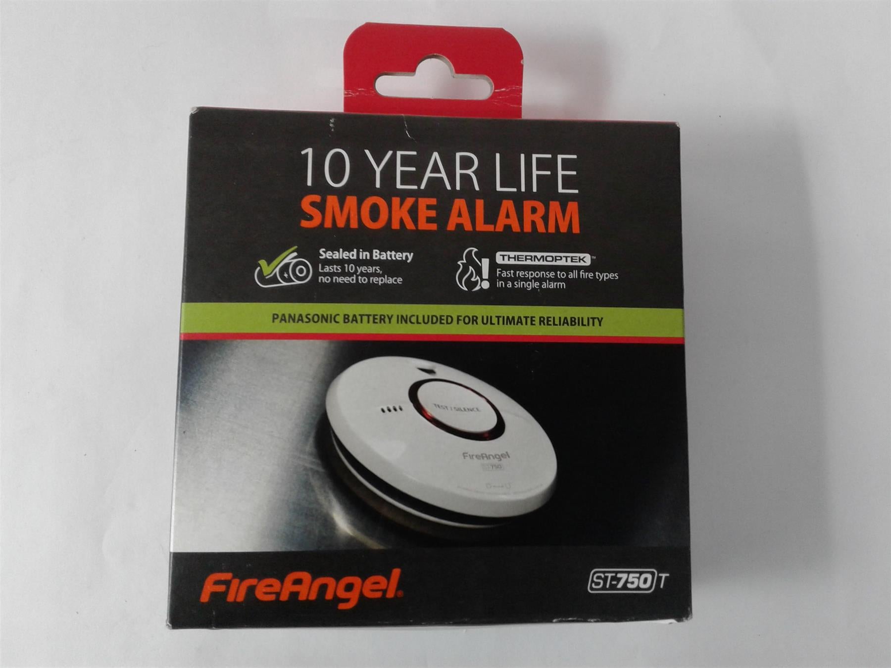 New FireAngel ST750T Thermoptek Smoke Alarm