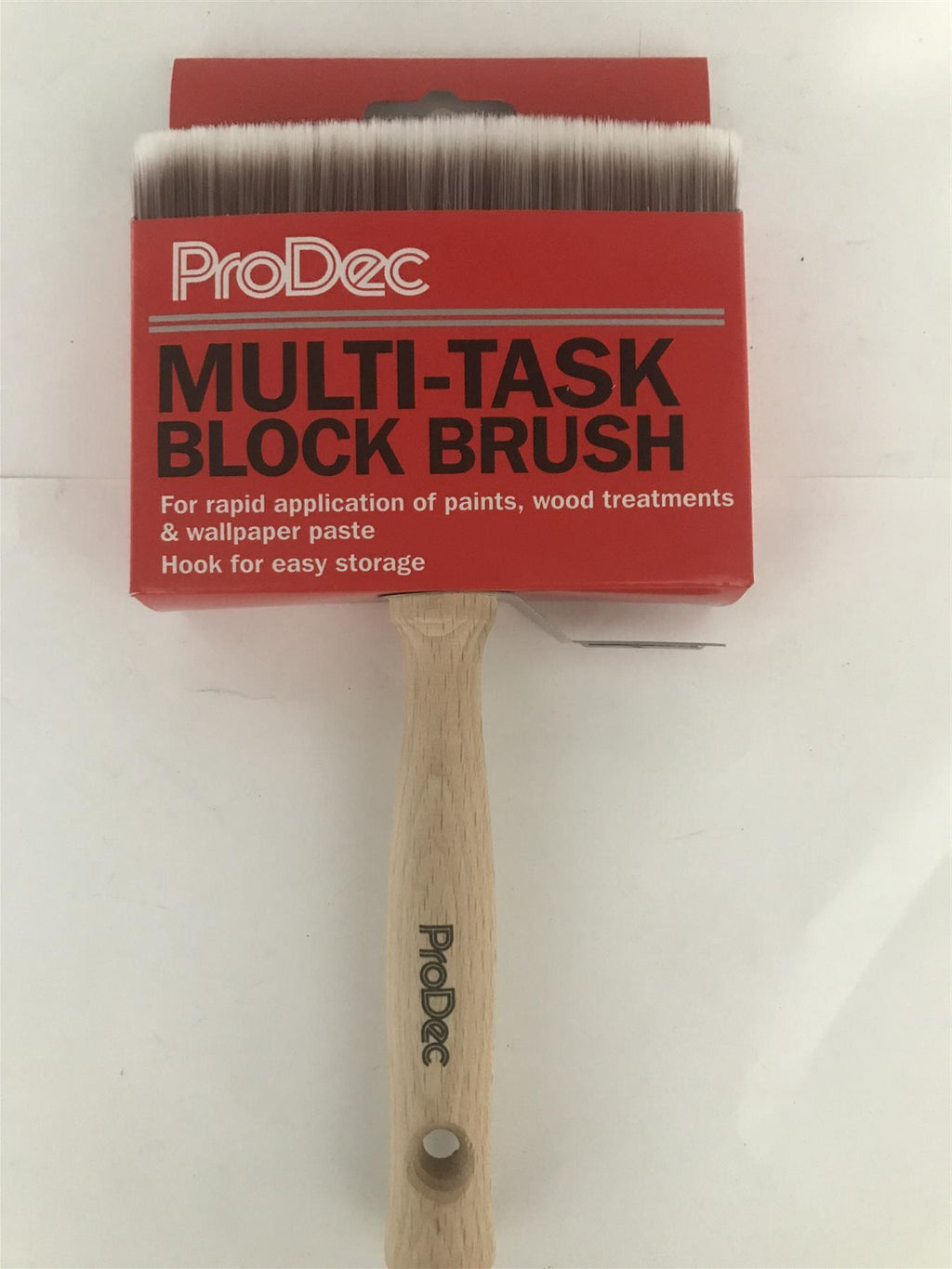 ProDec Multi Task Block Brush 120x30mm with storage hook