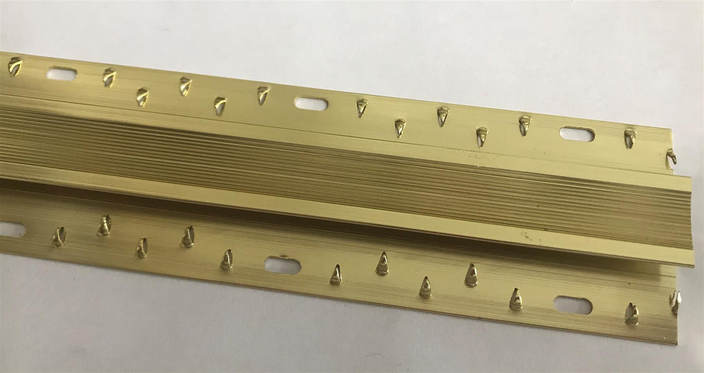 Newtech Double Edge Carpet to Carpet Door Trim Gold 900mm