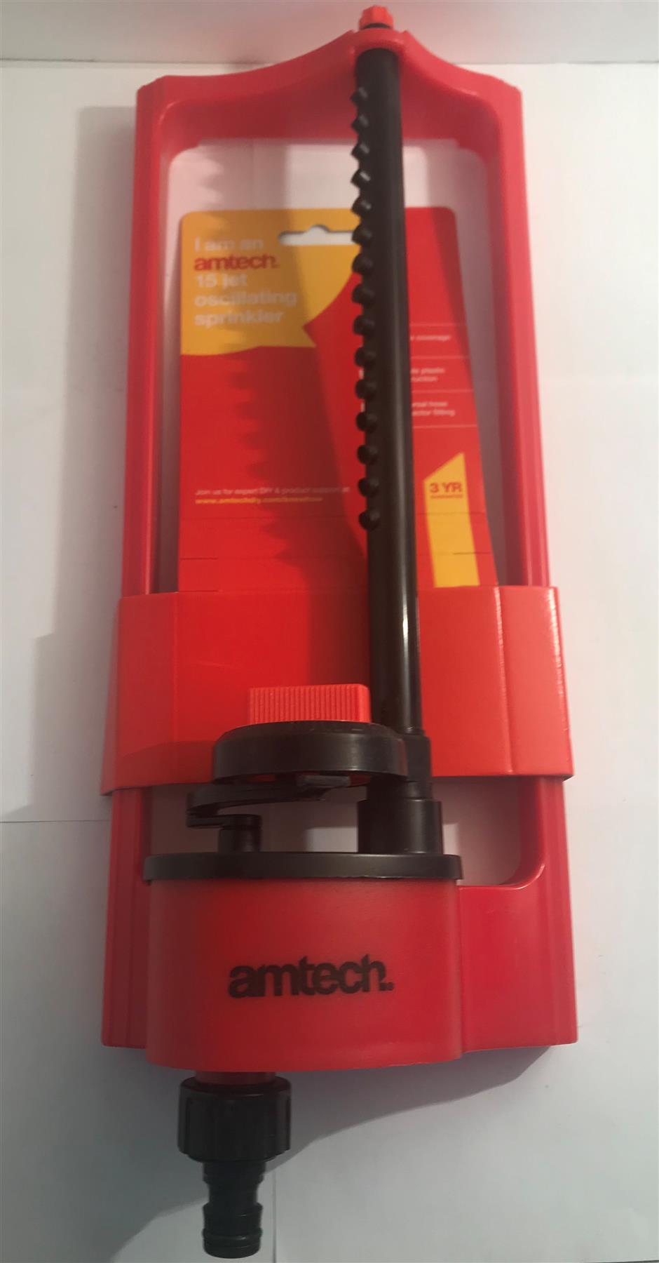 Amtech 15 Jet Oscillating Sprinkler Approx. Coverage 15m²  U2395