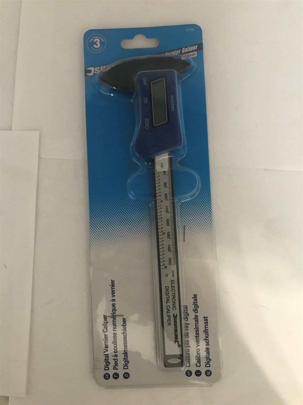 Silverline Digital Vernier Caliper 150mm  677256