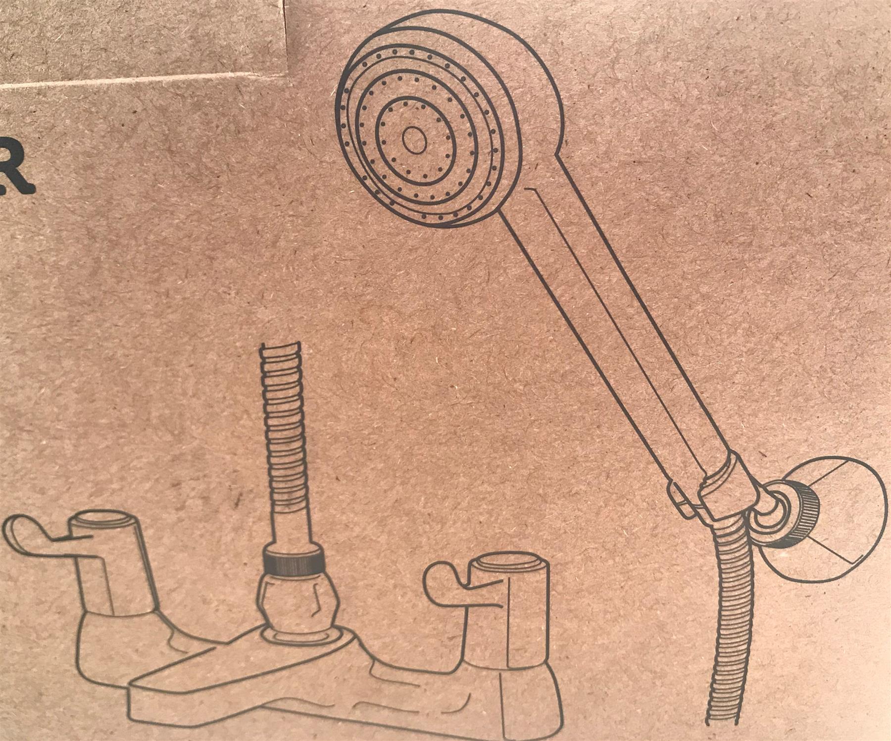 Lever Bath Shower Mixer Chrome - 805783